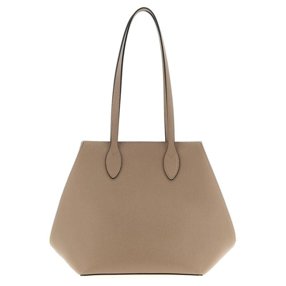 Valextra Beige Calfskin Tote Women's Bag